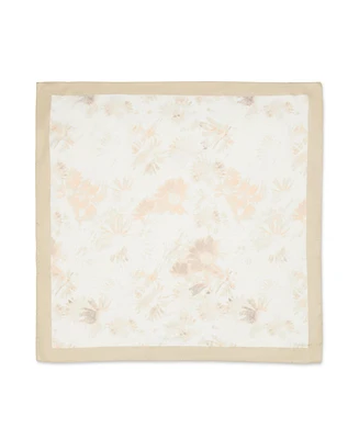 Steve Madden Floral Roads Ahead Satin & Pleated Square Scarf 2-Pc. Set