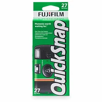 Fujifilm QuickSnap Flash 400 One Time Use 35mm Camera with Flash, 27 Exposures 25-Pack