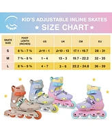 C7skates Nostalgic Impulse Jr. Inline Skates (Tangerine