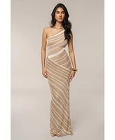 Jluxlabel Women's Sanibel Ruched Maxi Knit Dress