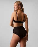 Calvin Klein Women's Second Skin Light Smoothing Brief Underwear QF8156