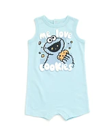 Sesame Street Baby Boys Romper 2 Pack
