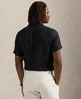 Polo Ralph Lauren Men's Short-Sleeve Linen Button-Up