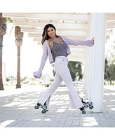 C7skates Forget Me Not Quad Roller Skates (Duchess, Women's 5 / Youth 4)