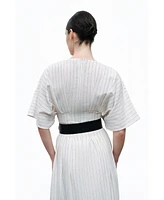 Nocturne Women's Belted Midi Dress