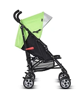Costway Toddler Folding Lightweight Umbrella Travel Stroller w/ Storage Basket