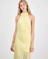 En Saison Women's Alexa Halter Maxi Dress