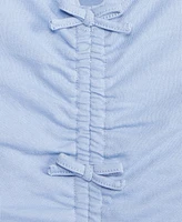 Epic Threads Little & Big Girls Solid Bow Top, Exclusively at Macy's