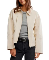 Free People Women's Sally Cotton Canvas Jacket
