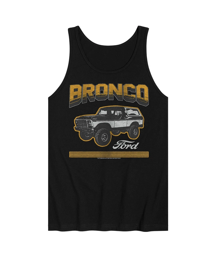 Airwaves Men's Ford Bronco Sleeveless Tank Top