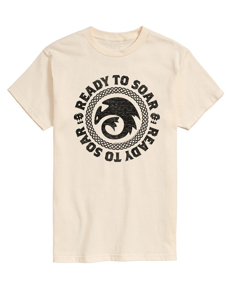 Airwaves Men's How to Train Your Dragon Ready Soar Short Sleeve T-Shirt