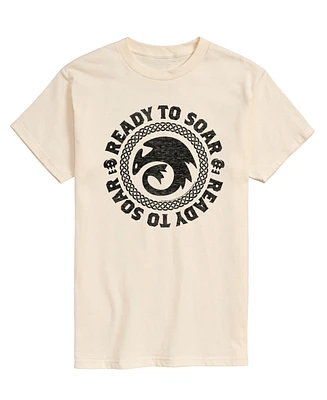 Airwaves Men's How to Train Your Dragon Ready Soar Short Sleeve T-Shirt