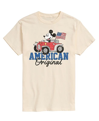 Airwaves Men's Disney Mickey American Original Short Sleeve T-Shirt