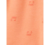 Carter's Baby Boys Crab T-Shirt & Printed Shorts, 2 Piece Set