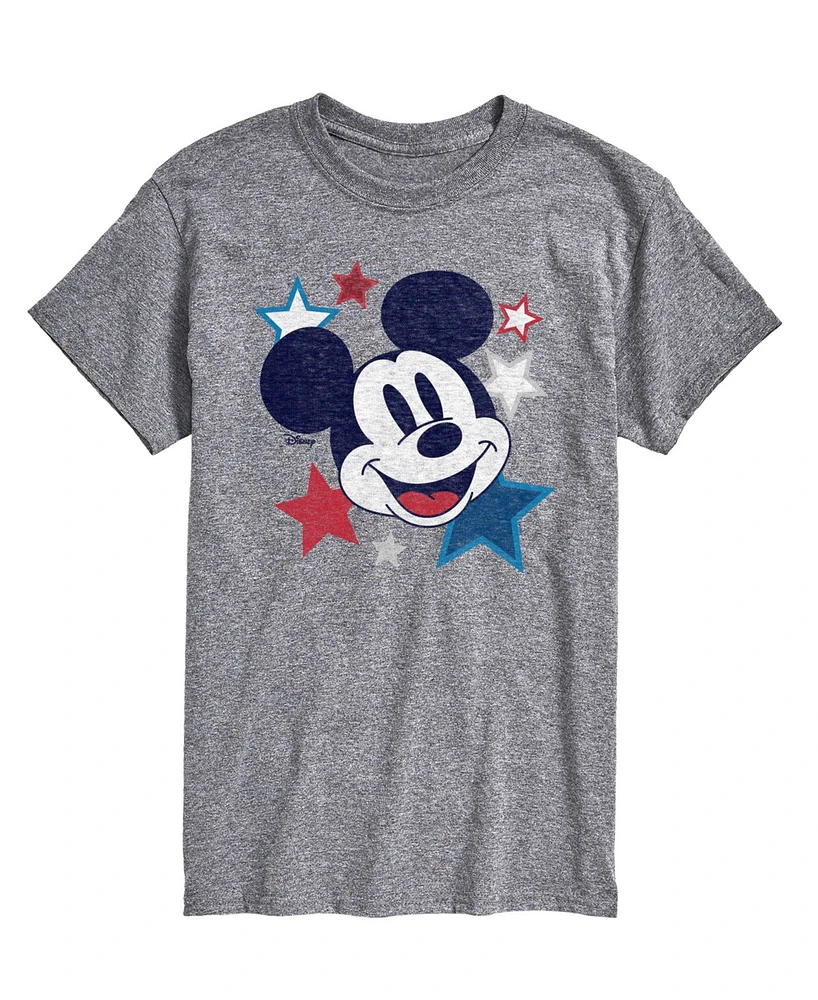 Airwaves Men's Disney Mickey Stars Short Sleeve T-Shirt