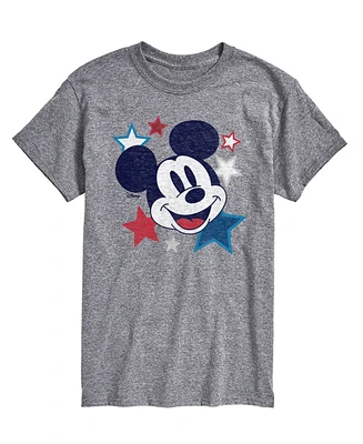 Airwaves Men's Disney Mickey Stars Short Sleeve T-Shirt