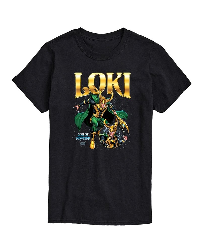 Airwaves Men's Marvel Loki Short Sleeve T-Shirt
