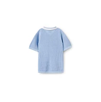 Cotton On Boys Knitted Short Sleeve Shirt