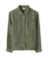 Celtic & Co. Women's Linen Western Jacket