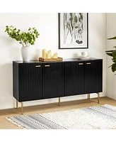 Brian 63"Wide 4 Door Sideboard