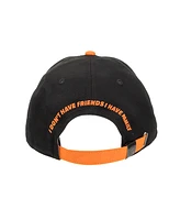 Fast & The Furious Men's Fast & Furious Embroidered Flame Art Black Adult Baseball Cap