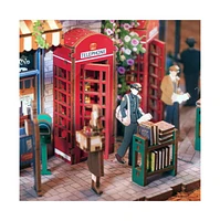 Diy 3D Book Nook Kit: 84 Charing Crodd Road 178pcs