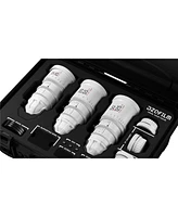 Dzofilm Pictor Zoom 12-25/20-55/50-125mm T2.8 Parfocal Cine 3-Lens Kit for Pl Mount and Canon Ef, White