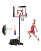 Portable Basketball Hoop Adjustable Basketball Goal System