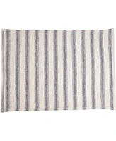 Saro Lifestyle Classic Striped Pure Linen Placemats, 14" x 20"