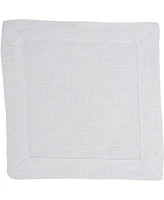 Saro Lifestyle Pure Linen Tea Napkins, 6" x 6"