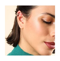 Sohi Women's Gold Plated Cartilage Cuff Earrings