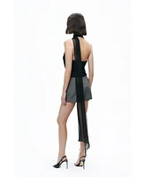 Nocturne Women's Low Waist Mini Skort