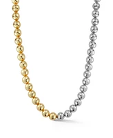 Rachel Zoe Two Tone Ball Chain Necklace