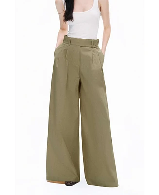 Nocturne Women's Double Pleated Pants