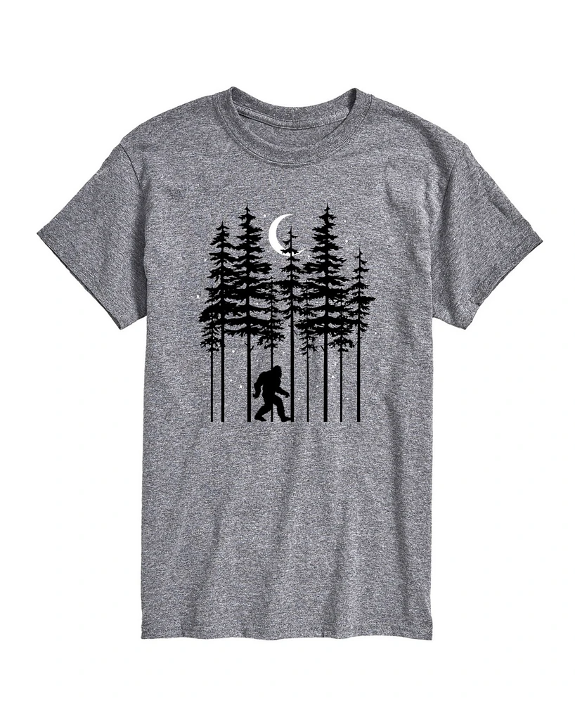 Airwaves Men's Sasquatch Forest Walk Short Sleeve T-Shirt
