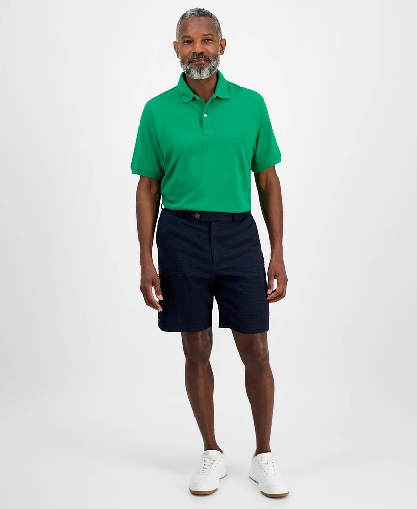Club Room Men's Seersucker 9" Shorts, Exclusively at Macy's