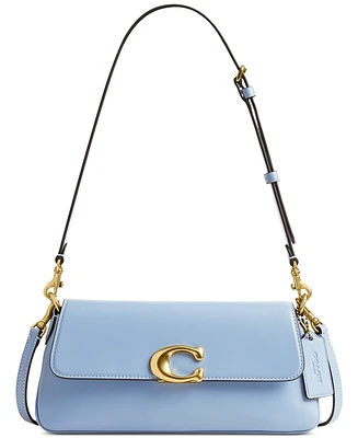 Coach Small Jet Leather Shoulder Bag