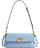 Coach Small Jet Leather Shoulder Bag