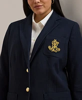 Lauren Ralph Plus Jacquard Blazer
