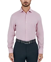 Perry Ellis Portfolio Men's King Micro-Pattern Dress Shirt
