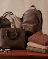 Polo Ralph Lauren Men's Pebbled Leather Backpack