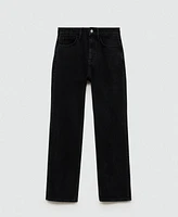 Mango Women's Matilda Medium-Rise Straight-Fit Jeans