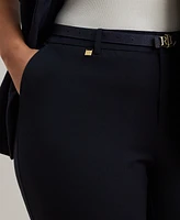 Lauren Ralph Plus-Size Stretch Cotton Shorts