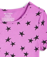 Epic Threads Little & Big Girls Star-Print Skater Dress, Exclusively at Macy's