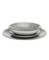 Godinger Grey 12 Pc. Dinnerware Set, Service for 4