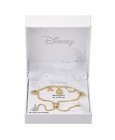 Disney Crystal and Mother of Pearl The Beast Bolo Bracelet