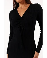 Petal and Pup Women's Irene Long Sleeve Midi Dress