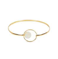 Sohi Women's Gold Plated Orb Necklace