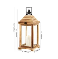 Elida 18.25" Outdoor Lantern