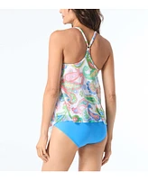 Beach House Women's Kerry Mesh Layer Underwire Tankini Top